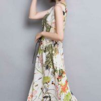 Model Baju Dress Panjang Tema Korea Yang Menarik
