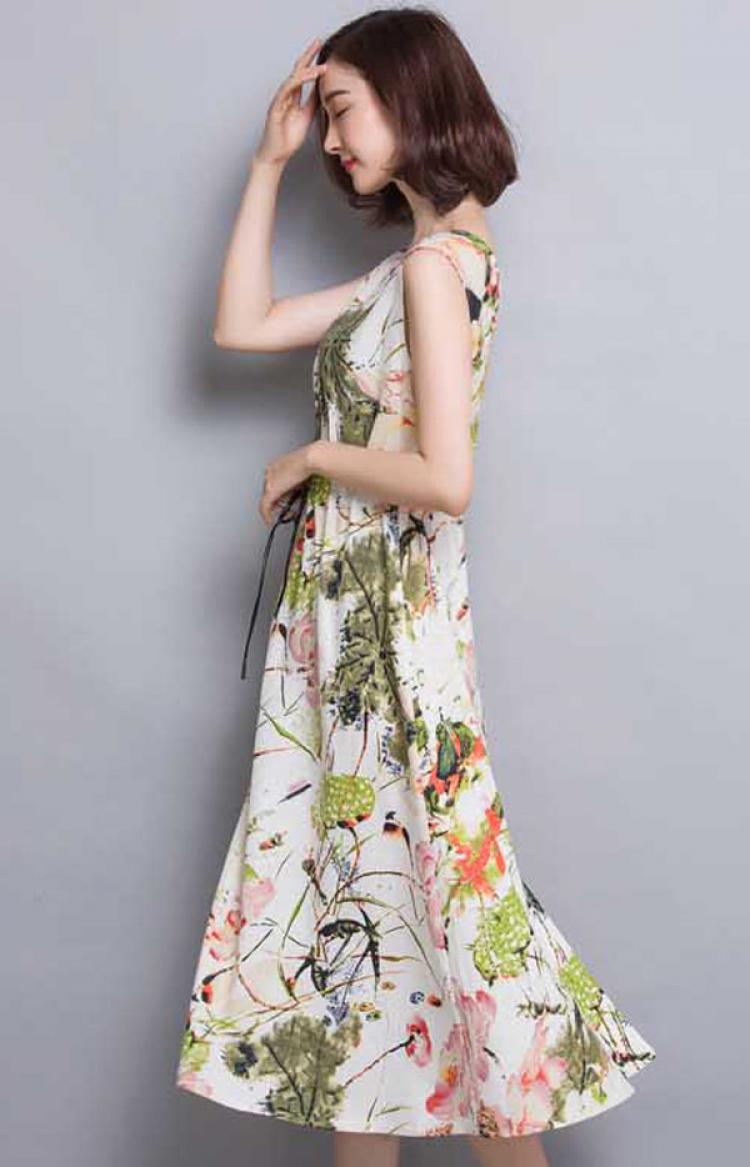 Model Baju Dress Panjang Tema Korea Yang Menarik